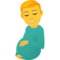 Pregnant Man emoji on Emojione